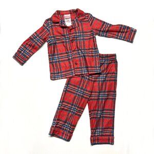 Wonder Shop Plaid Toddler Pajama Set